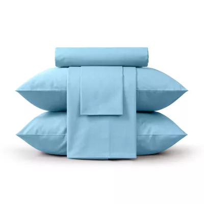 Комплект постельного белья Verossa "Melange" (Aqua), семейный