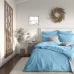 Комплект постельного белья Verossa "Melange" (Aqua), семейный
