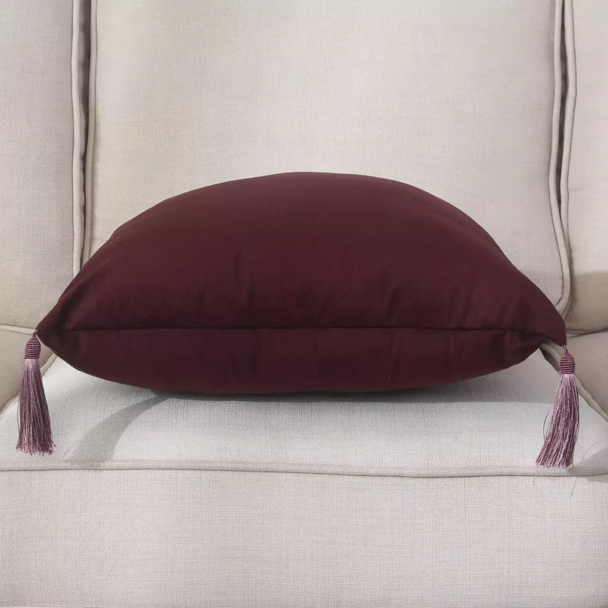 Декоративная наволочка Sofi De Marko Кэтрин (бордо), 45х45