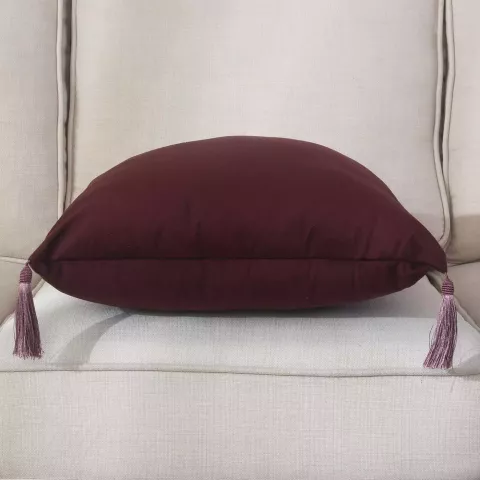 Декоративная наволочка Sofi De Marko Кэтрин (бордо), 45х45