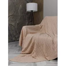 Вязаный плед Sofi de Marko "Джовани" (пепел роза), 220х240