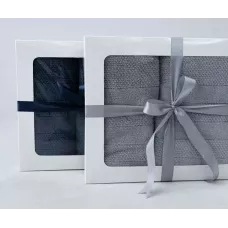 Махровое банное полотенце Verossa “Milano” (пудрово-голубой), 100х150