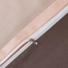 Комплект постельного белья Karteks "Сатин однотонный комбинированный" SK-014, 1.5 спальный