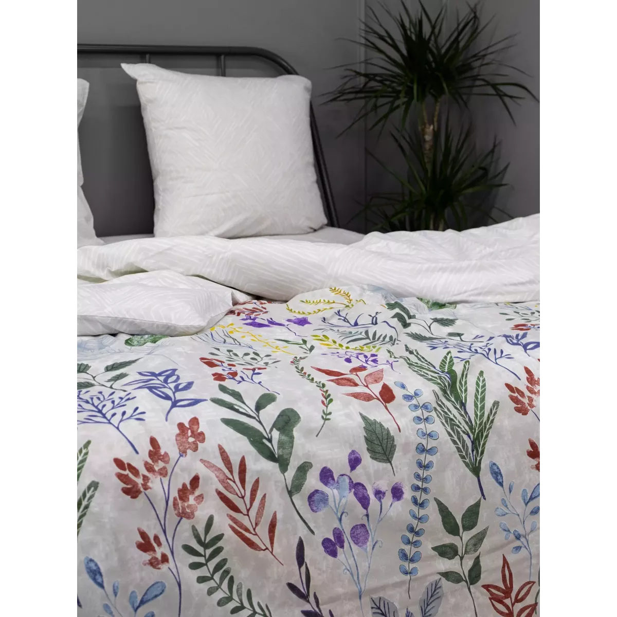 Комплект постельного белья Самойловский текстиль "Гербарий", евро