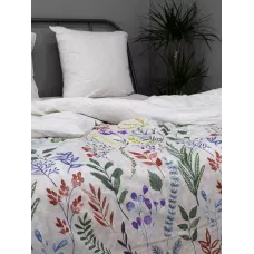 Комплект постельного белья Самойловский текстиль "Гербарий", евро