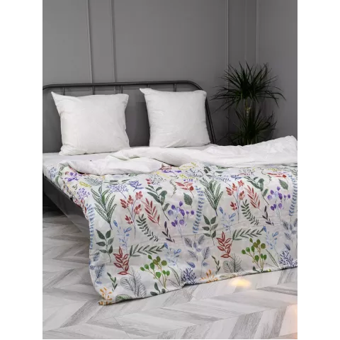 Комплект постельного белья Самойловский текстиль “Гербарий”, 1.5 спальный