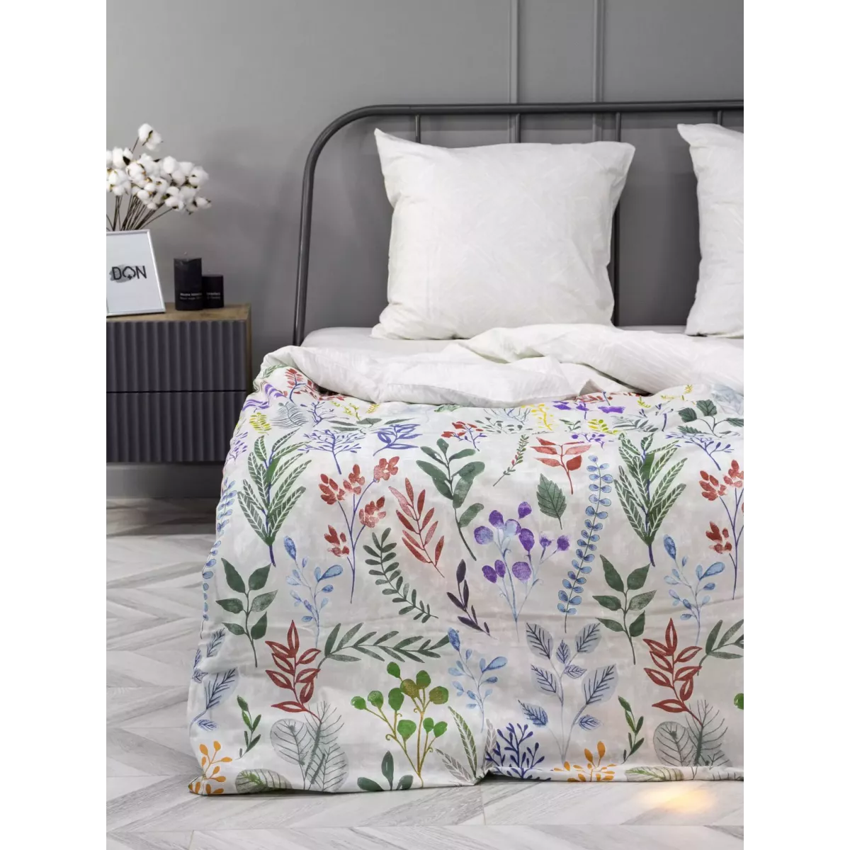 Комплект постельного белья Самойловский текстиль "Гербарий", евро