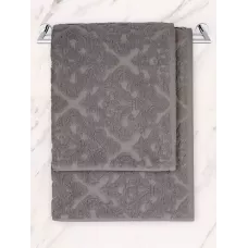 Махровое полотенце Sofi De Marko “Barbara” (серое), 70x140