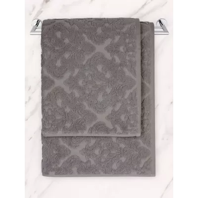 Махровое полотенце Sofi De Marko “Barbara” (серое), 70x140