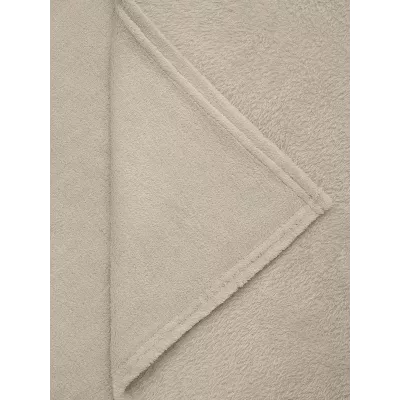 Плед Texrepublic “Absolute” flannel (серо-бежевый), 200x220