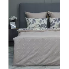 Комплект постельного белья KAZANOV.A Cotton "Рене" (латте), семейный