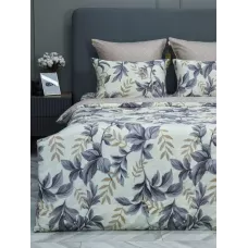 Комплект постельного белья KAZANOV.A Cotton "Рене" (латте), семейный