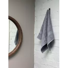 Махровое полотенце Туркмения (серый), 50х90