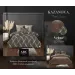 Комплект с одеялами KAZANOV.A Cotton "Байрон" (бежевый трюфель), семейный