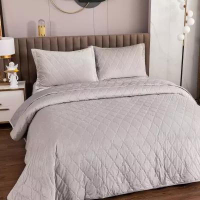 Покрывало Sofi De Marko “Деметра” (светло-серая), 160x220