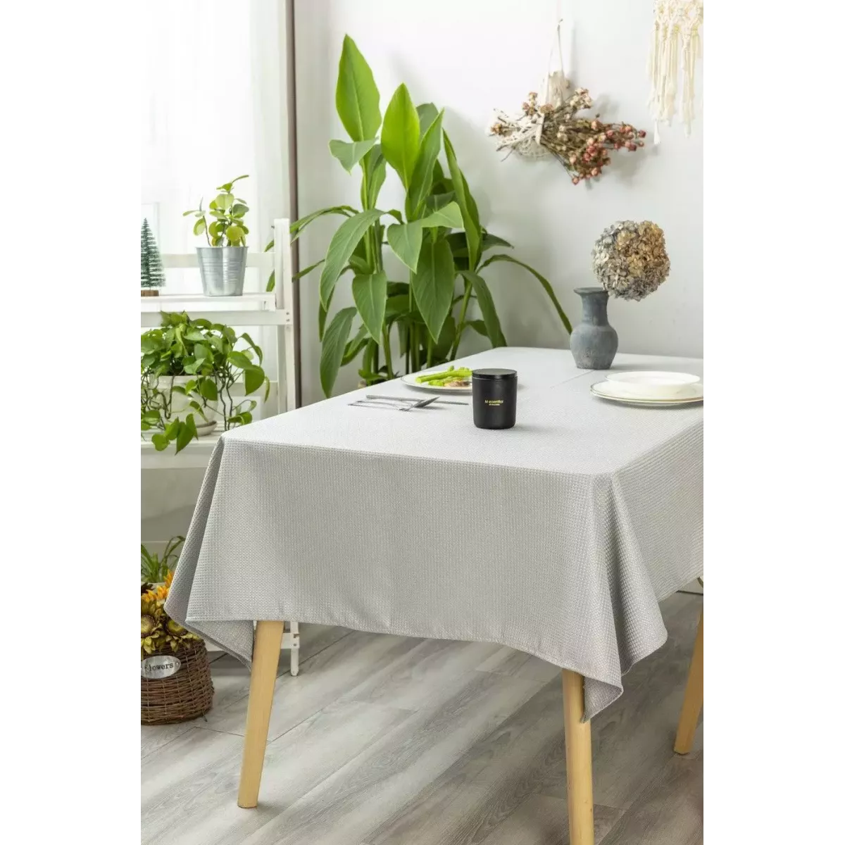 Скатерть Sofi De Marko "Индира" (серебро), 140х220