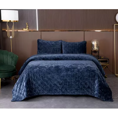 Покрывало Sofi De Marko “Алира” (темно-синий), 240x260