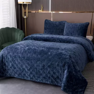 Покрывало Sofi De Marko “Алира” (темно-синий), 240x260