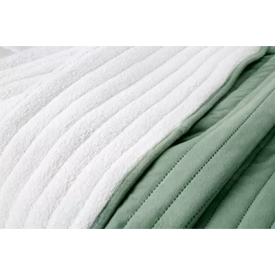 Плед-покрывало Sofi De Marko “Либерти” (зеленый), 220x240