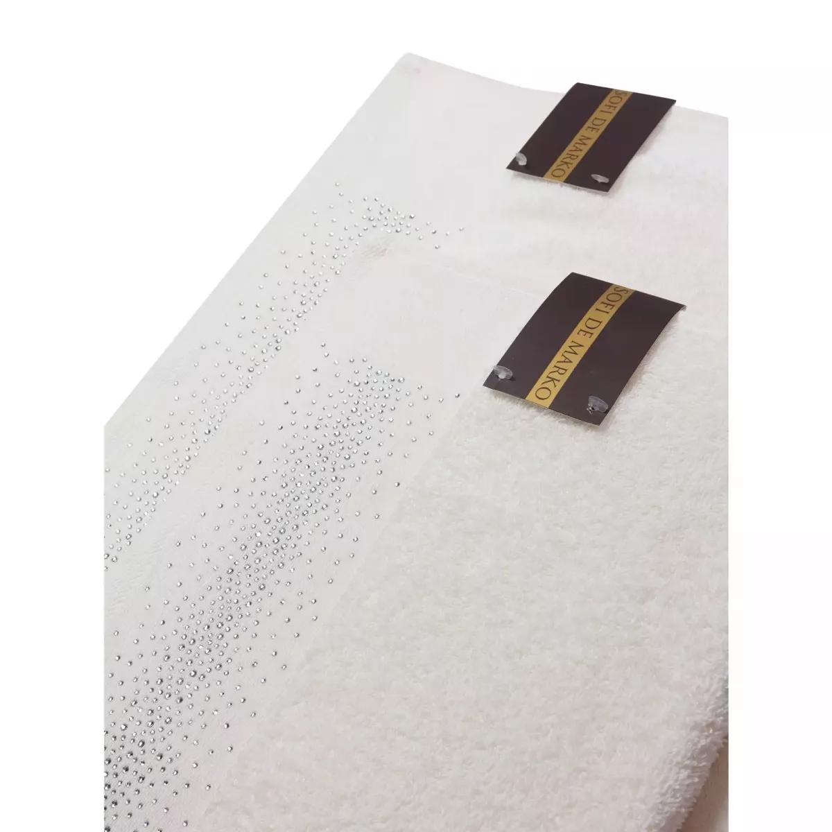 Махровое полотенце Sofi De Marko “Robin” (крем), 50x90