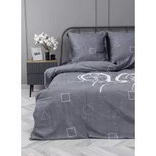 Комплект постельного белья Волшебная ночь Игра в кальмара "I see you" (сатин), евро