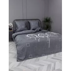 Комплект постельного белья Волшебная ночь Игра в кальмара "I see you" (сатин), евро