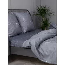 Комплект постельного белья Волшебная ночь Игра в кальмара "I see you" (сатин), евро