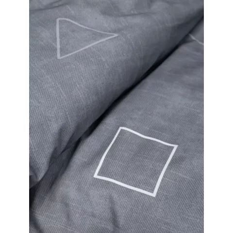 Комплект постельного белья Волшебная ночь Игра в кальмара "I see you" (сатин), евро