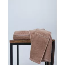 Махровое полотенце DonCotton “Lusso” (мокко), 70х140