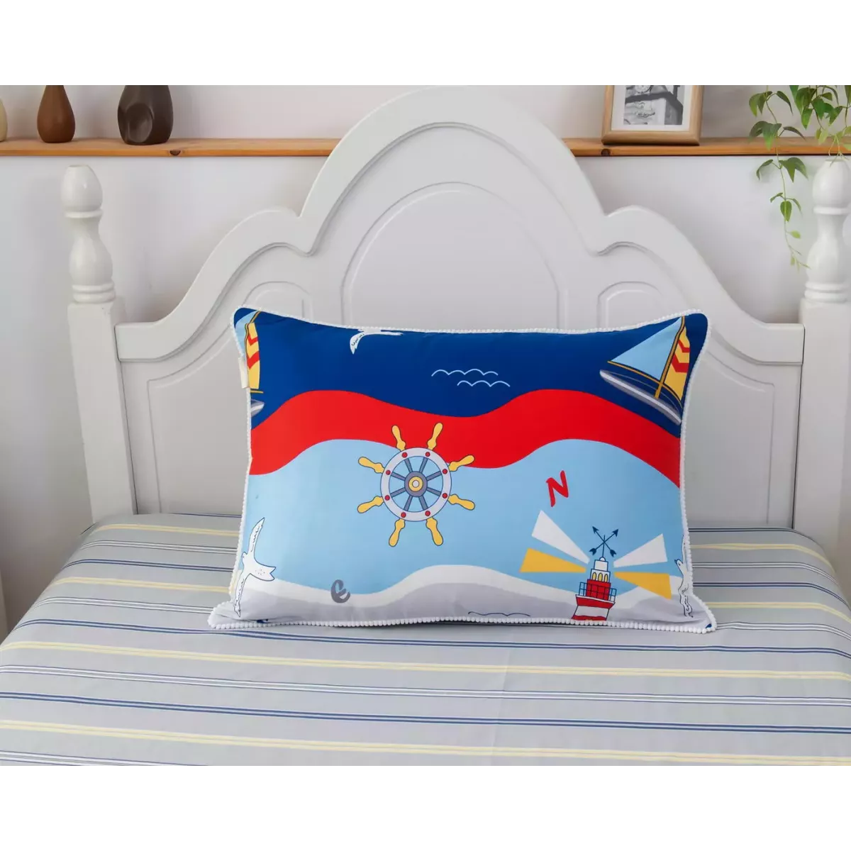 Комплект с одеялом Sofi De Marko "Маяки", 1.5 спальный