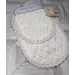 Набор кружевных ковриков для ванной Sofi de Marko “Florence” (крем), 60х100 и 50х70