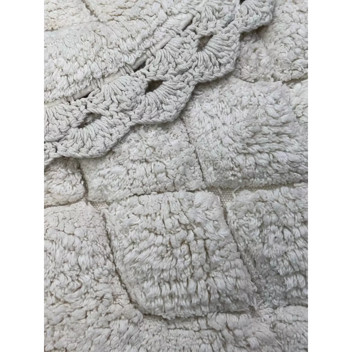 Набор кружевных ковриков для ванной Sofi de Marko “Florence” (крем), 60х100 и 50х70