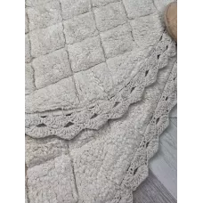 Набор кружевных ковриков для ванной Sofi de Marko “Florence” (крем), 60х100 и 50х70