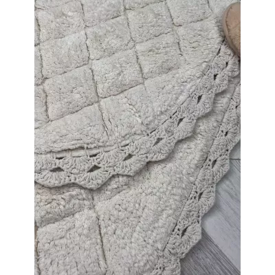 Набор кружевных ковриков для ванной Sofi de Marko “Florence” (крем), 60х100 и 50х70