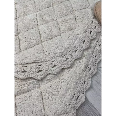 Набор кружевных ковриков для ванной Sofi de Marko “Florence” (крем), 60х100 и 50х70