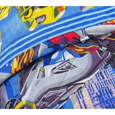 Покрывало стеганое Текс-Дизайн "Трансформеры" (перкаль), 140х210