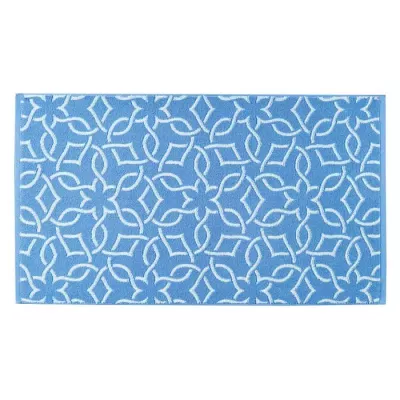 Махровое полотенце Aquarelle "Стамбул" (спокойный синий), 70×140