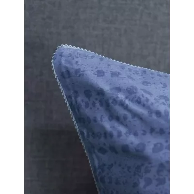 Комплект с одеялом KAZANOV.A Cotton “Софина” (деним жемчуг), евро