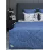 Комплект с одеялом KAZANOV.A Cotton “Софина” (деним жемчуг), евро