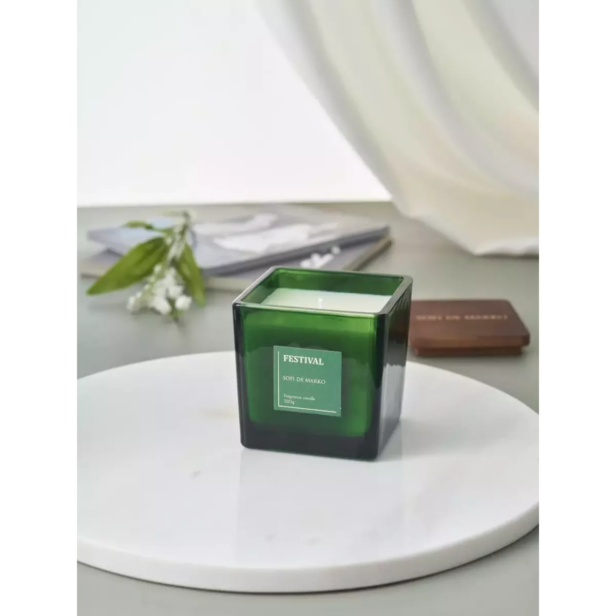 Свеча ароматическая Sofi De Marko "Festival" (220гр), 1 шт