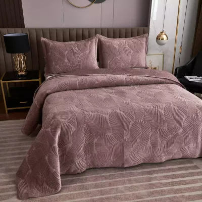 Покрывало Sofi De Marko “Ноэль” (пепел роза), 240x260