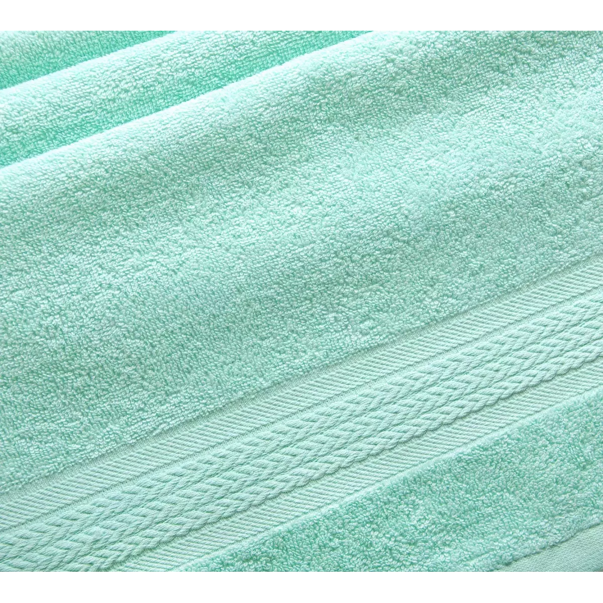 Махровое полотенце Comfort Life “Утро” (мятный), 50×80