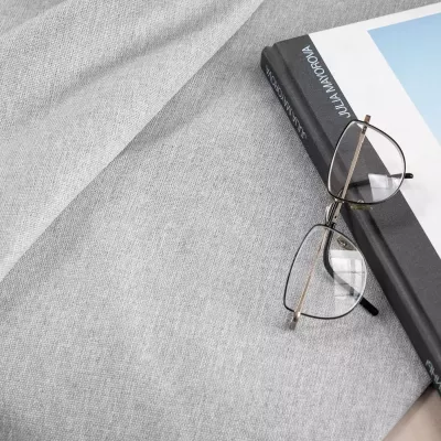 Покрывало Волшебная ночь "Рогожка" (пепельно-серый), 140х220