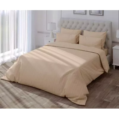 Комплект постельного белья Verossa stripe-sateen “Bronze”, семейный