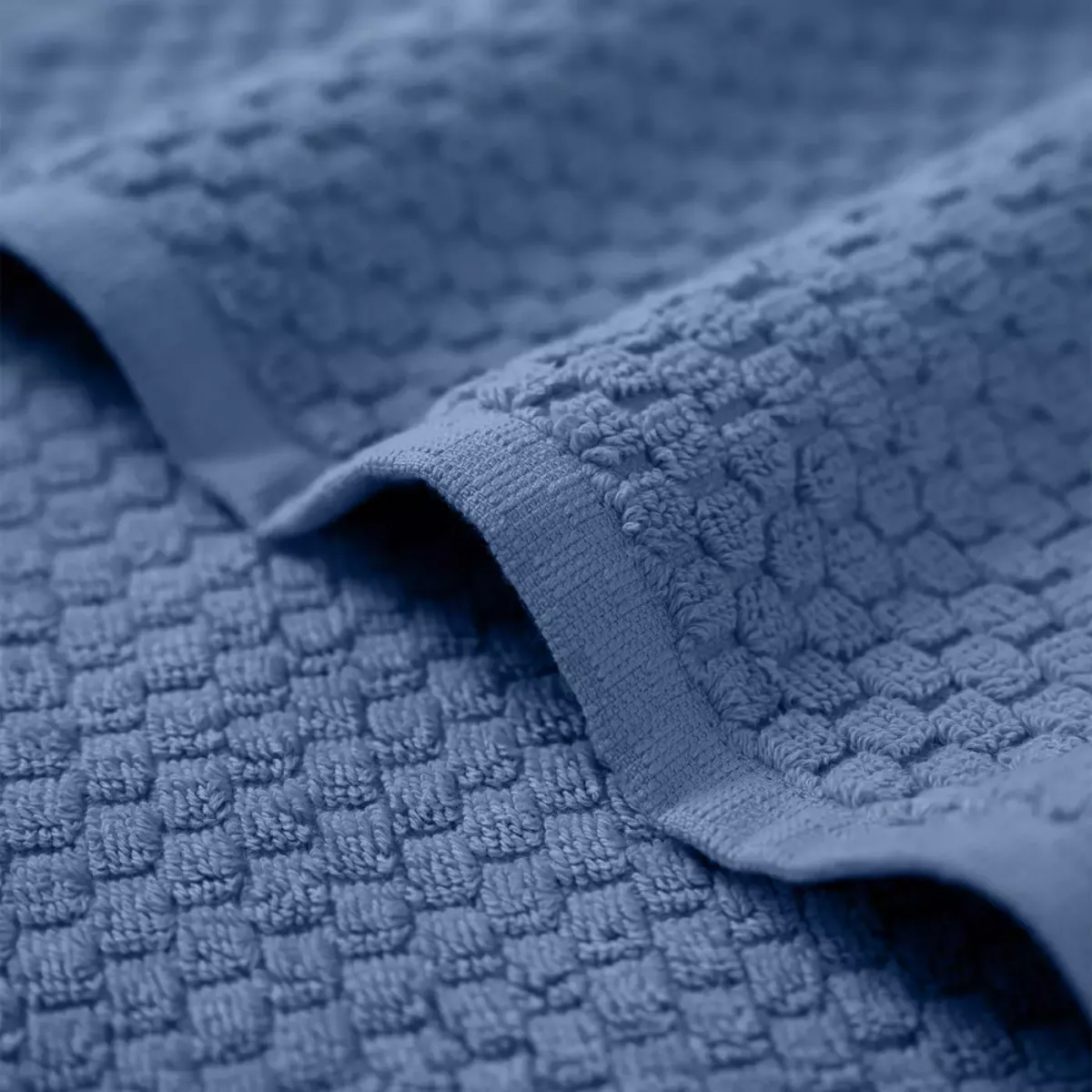 Махровое банное полотенце Verossa ”Granada” (синий деним), 70х140