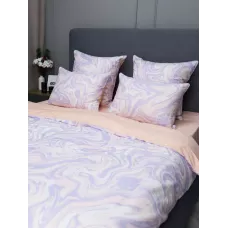 Комплект постельного белья Sofi de Marko “Лорайн" (лиловый), евро
