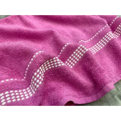 Махровое полотенце Самойловский текстиль "Лето" (орхидея), 33х70