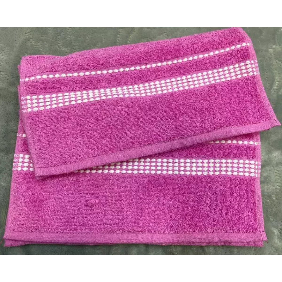 Махровое полотенце Самойловский текстиль "Лето" (орхидея), 33х70