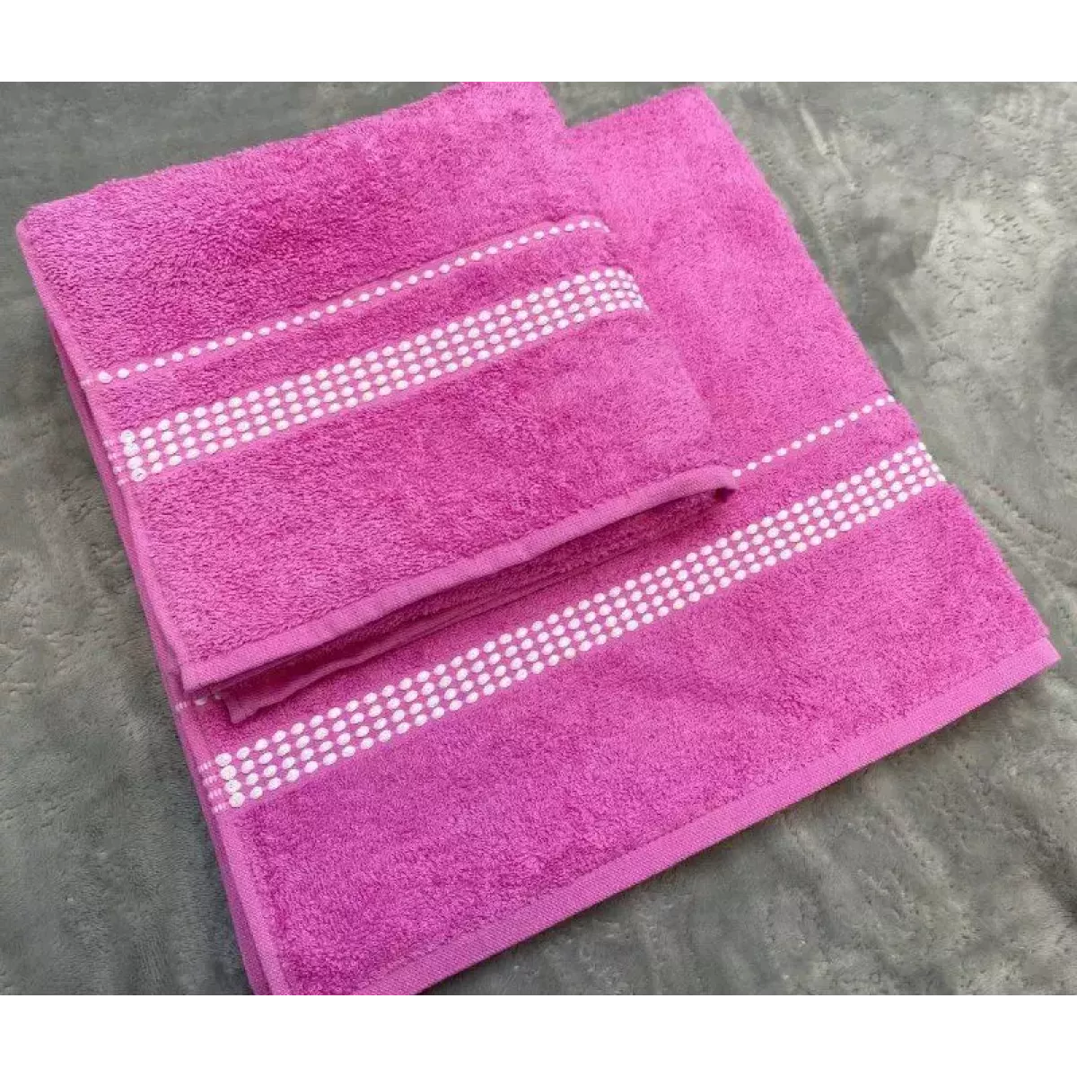 Махровое полотенце Самойловский текстиль "Лето" (орхидея), 33х70