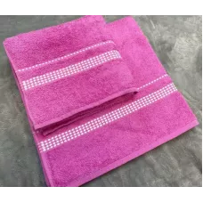 Махровое полотенце Самойловский текстиль "Лето" (орхидея), 33х70